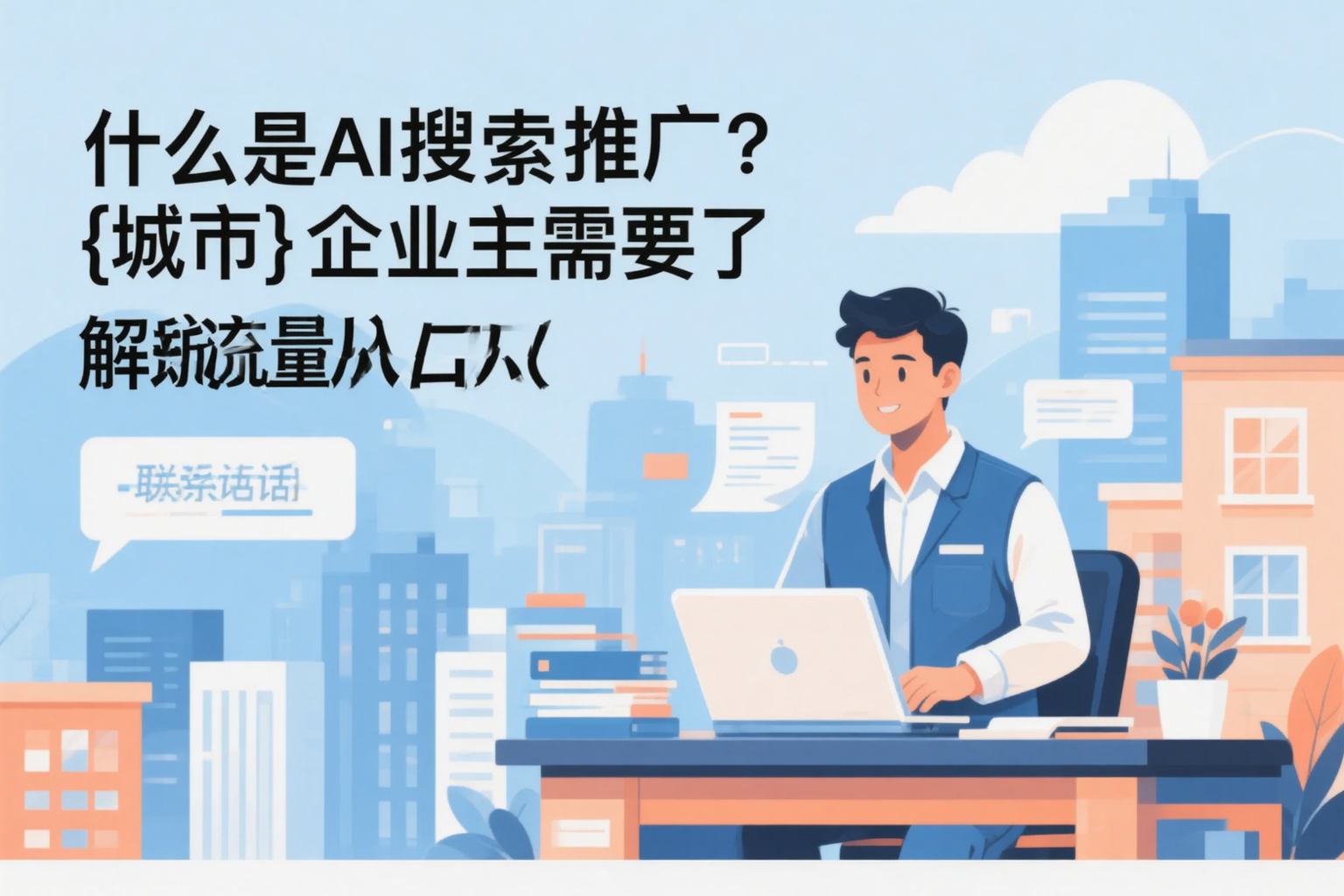 什么是AI搜索推广？梧州企业主需要了解的新流量入口