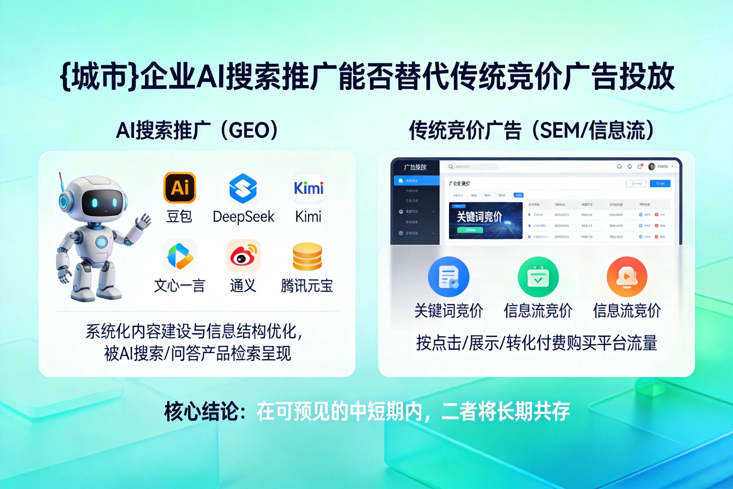梧州企业AI搜索推广能否替代传统竞价广告投放