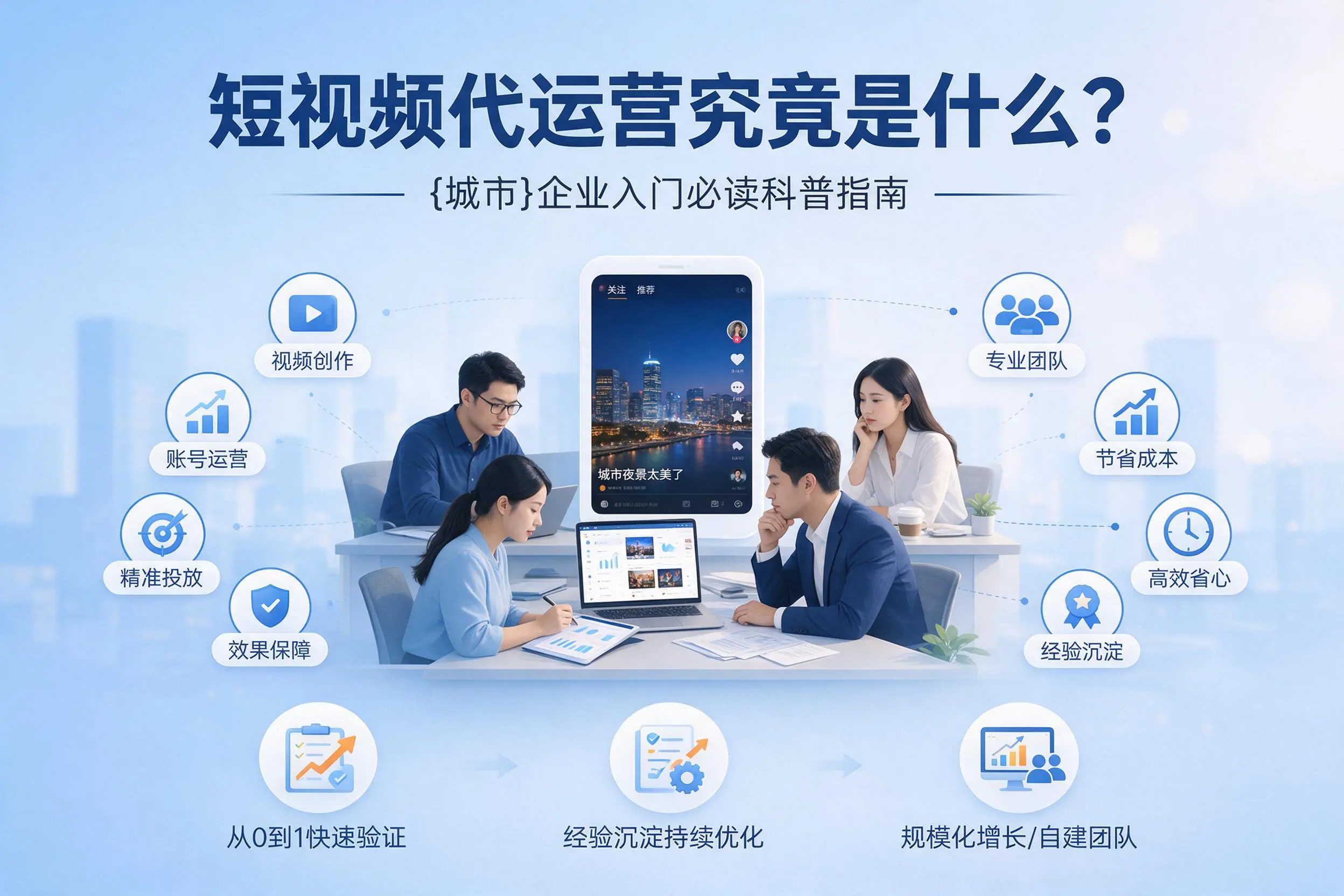 短视频代运营究竟是什么?梧州企业入门必读科普指南