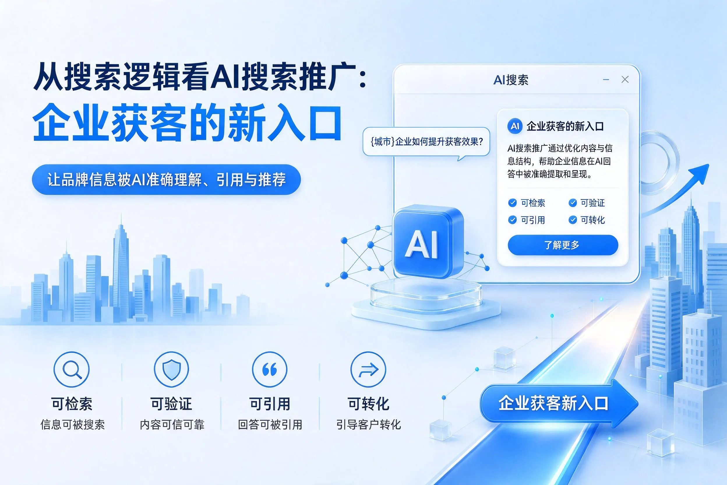 从搜索逻辑看AI搜索推广：梧州企业获客的新入口